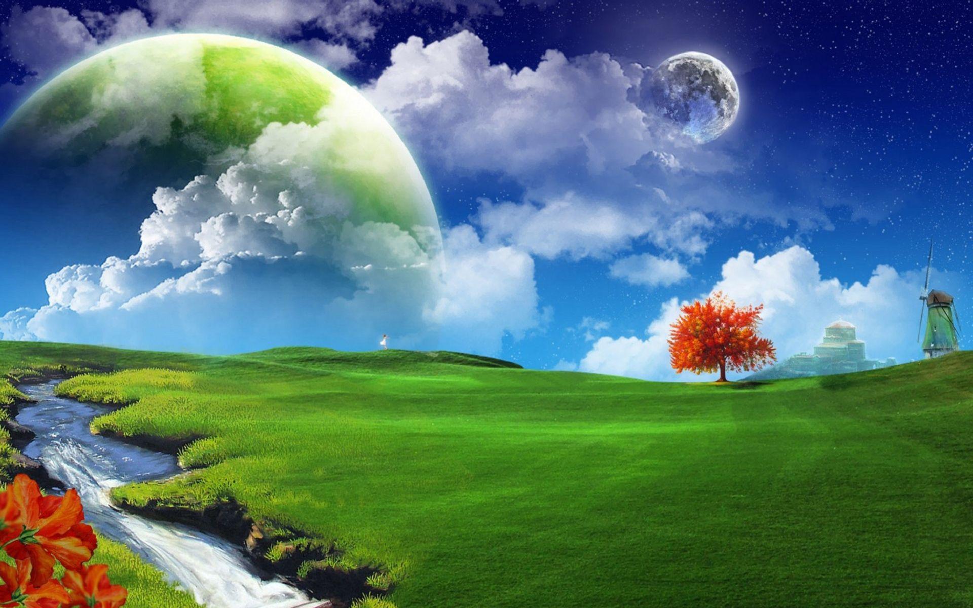 1920x1200 Dreamy Landscape Wallpaper