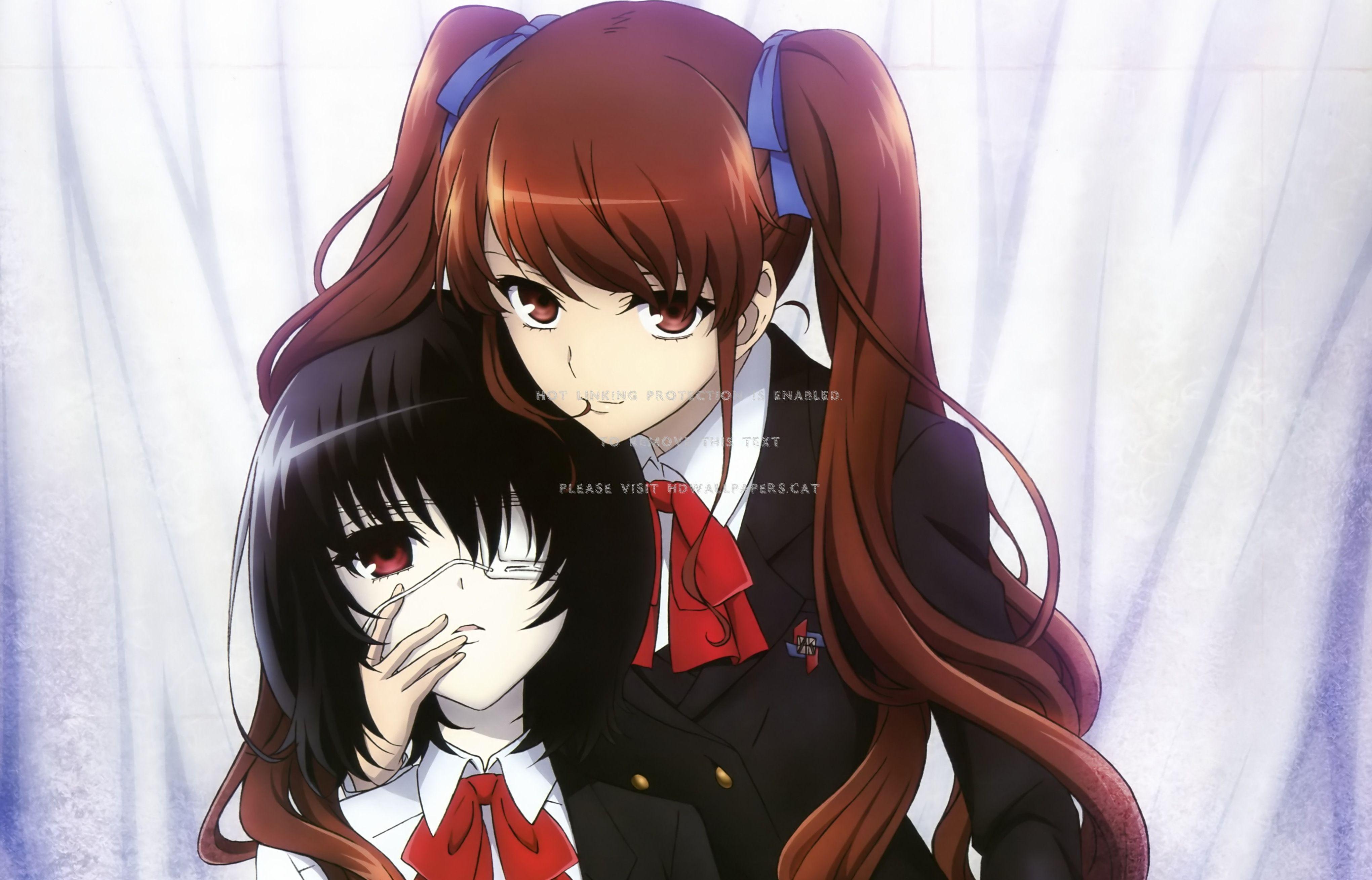 4081x2618 another mei misaki wallpaper anime
