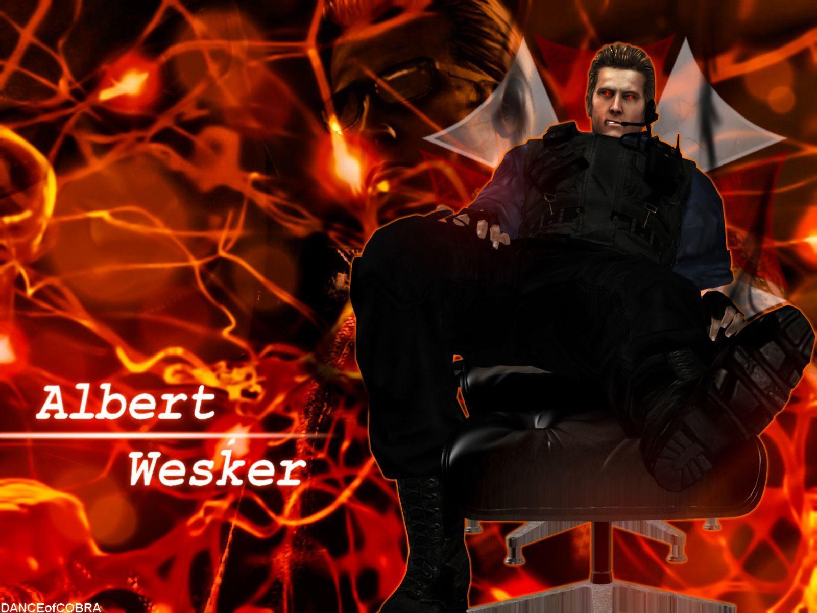 1600x1200 Albert Wesker Wall Paper HD Wallpaper