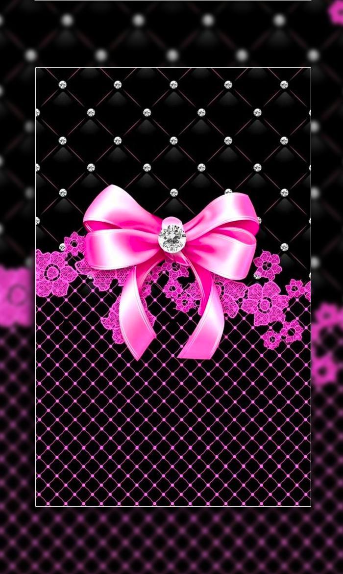 700x1170 Girly Bow Wallpaper for Android