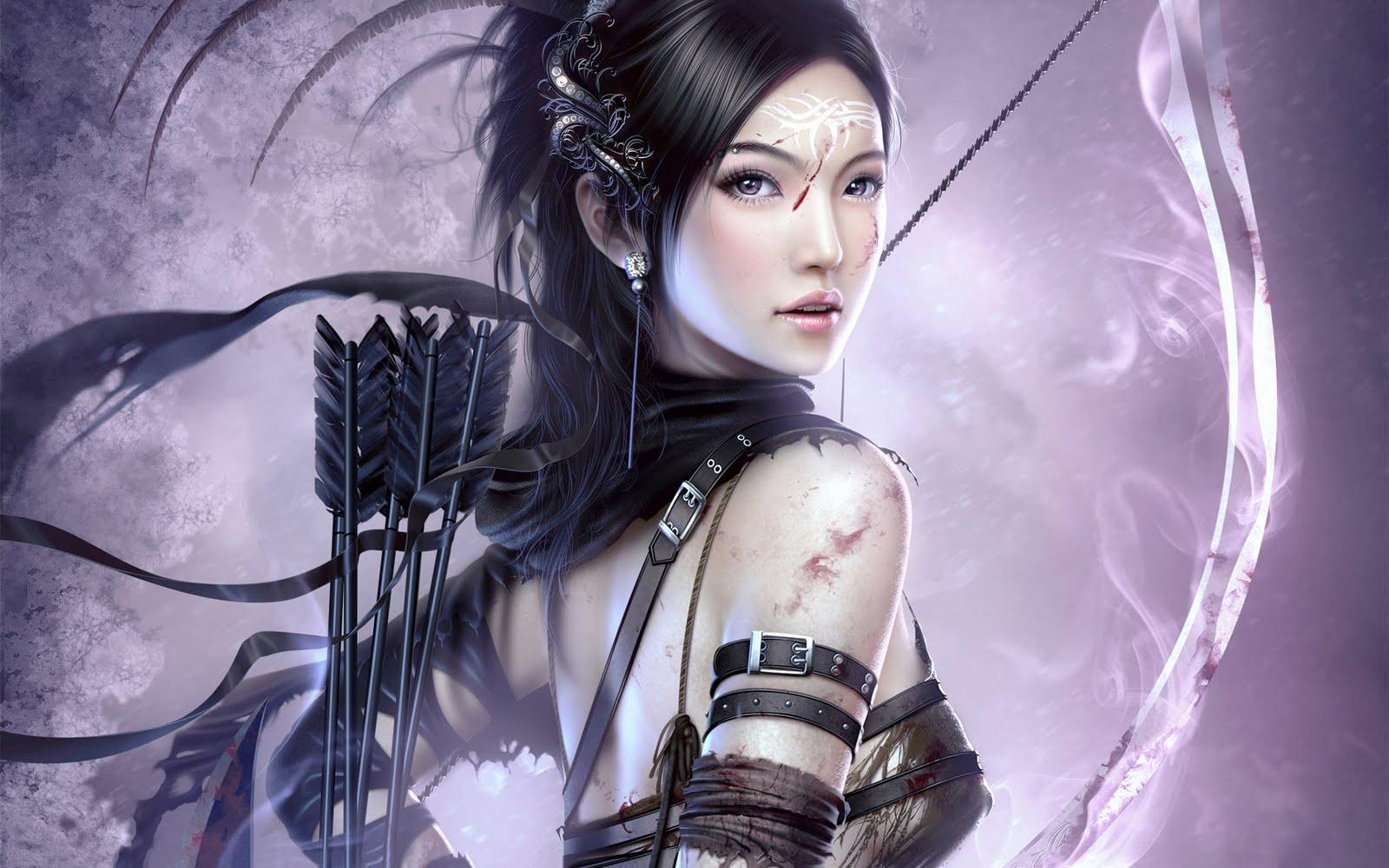 1600x1000 Wallpaper Creative: Girls wallpaper War collection