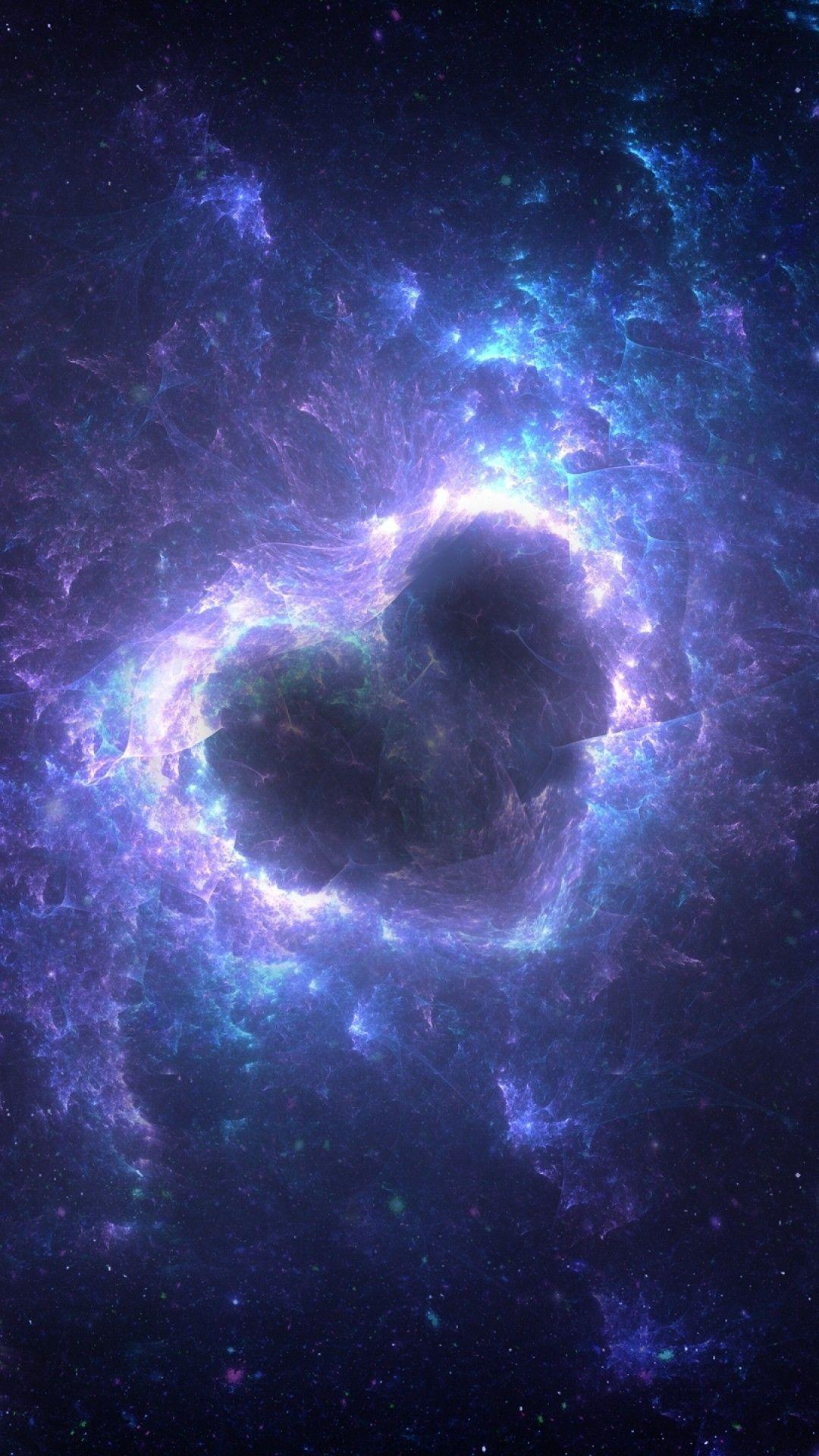 1080x1920 Blue Universe Wallpaper Android. Blue galaxy wallpaper, Planets wallpaper, Wallpaper
