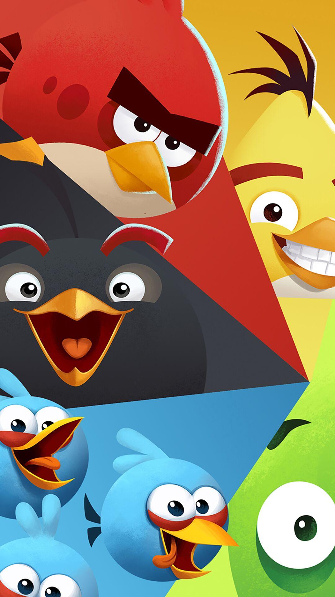 1080x1920 Angry Birds Phone Wallpaper