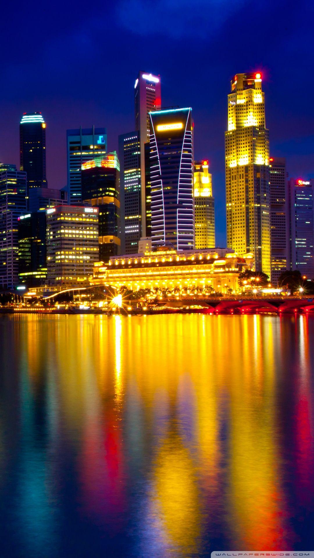1080x1920 Marina Bay Singapore Ultra HD Desktop Background Wallpaper for 4K UHD TV : Multi Display, Dual & Triple Monitor : Tablet