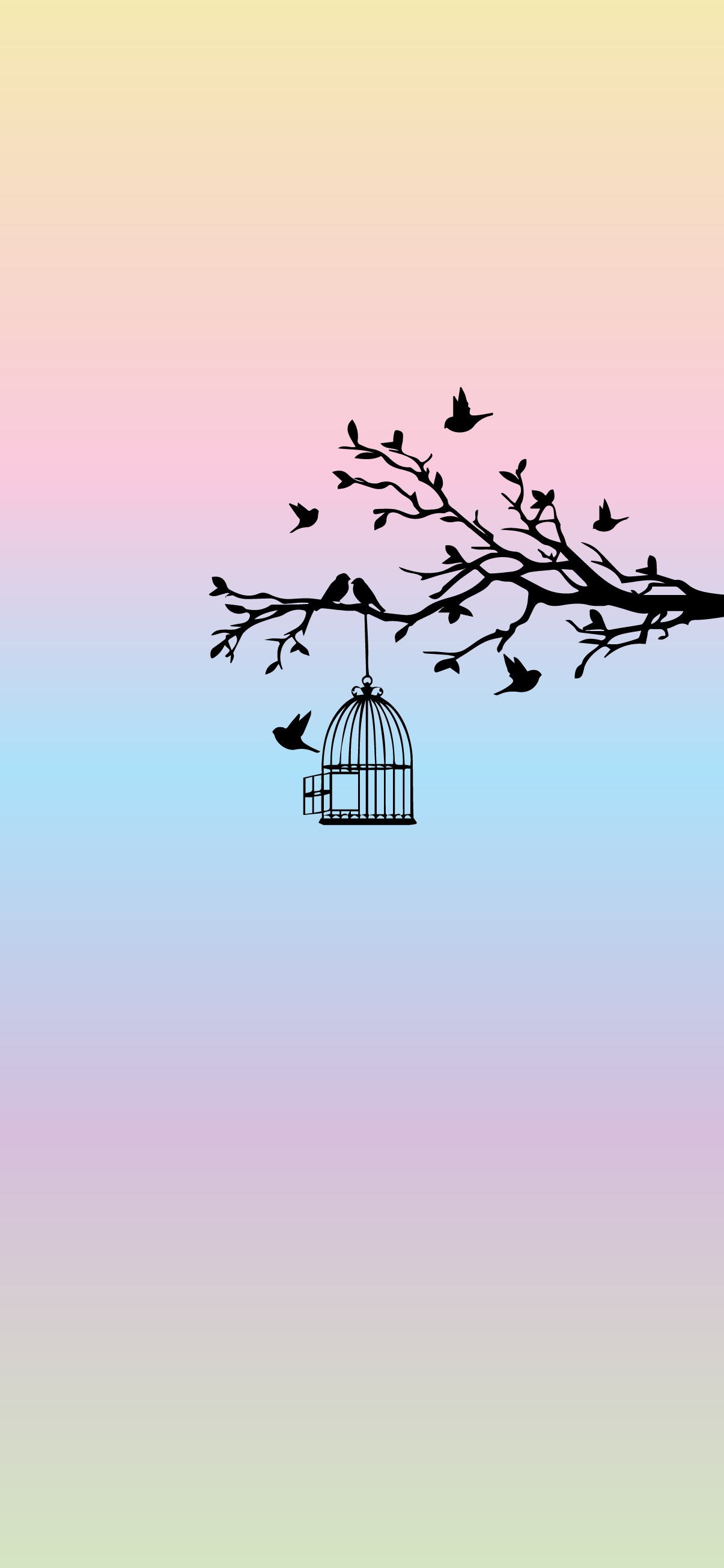 1205x2609 iPhone wallpaper cute