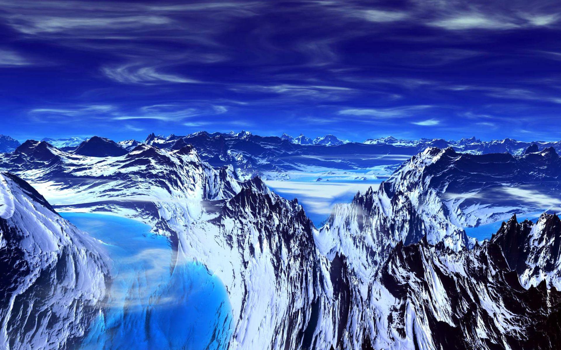 1920x1200 Blue Mountain Wallpaper for Widescreen Desktop PC 1920x1080 Full HD