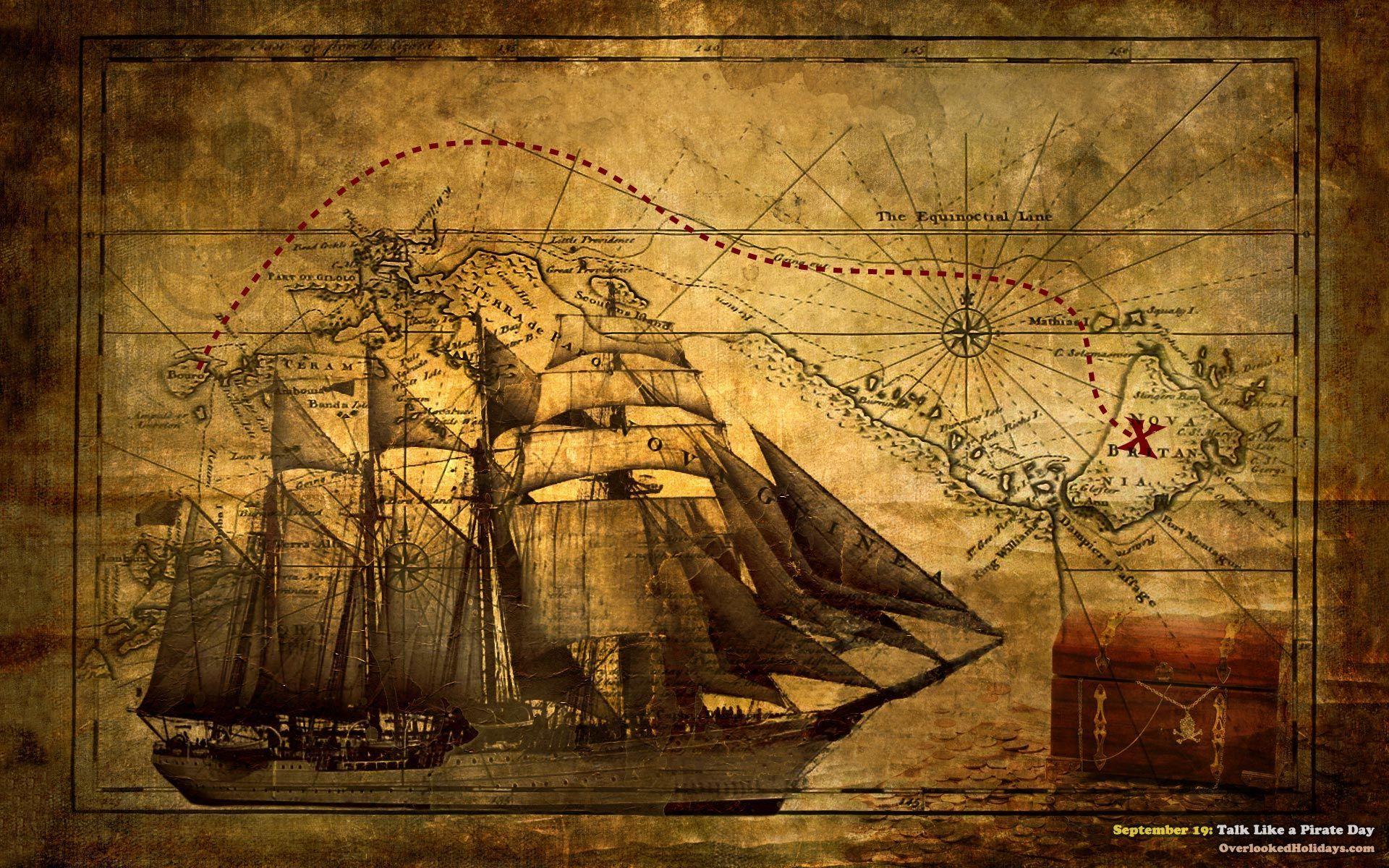 1920x1200 Pirate Ship Wallpaper