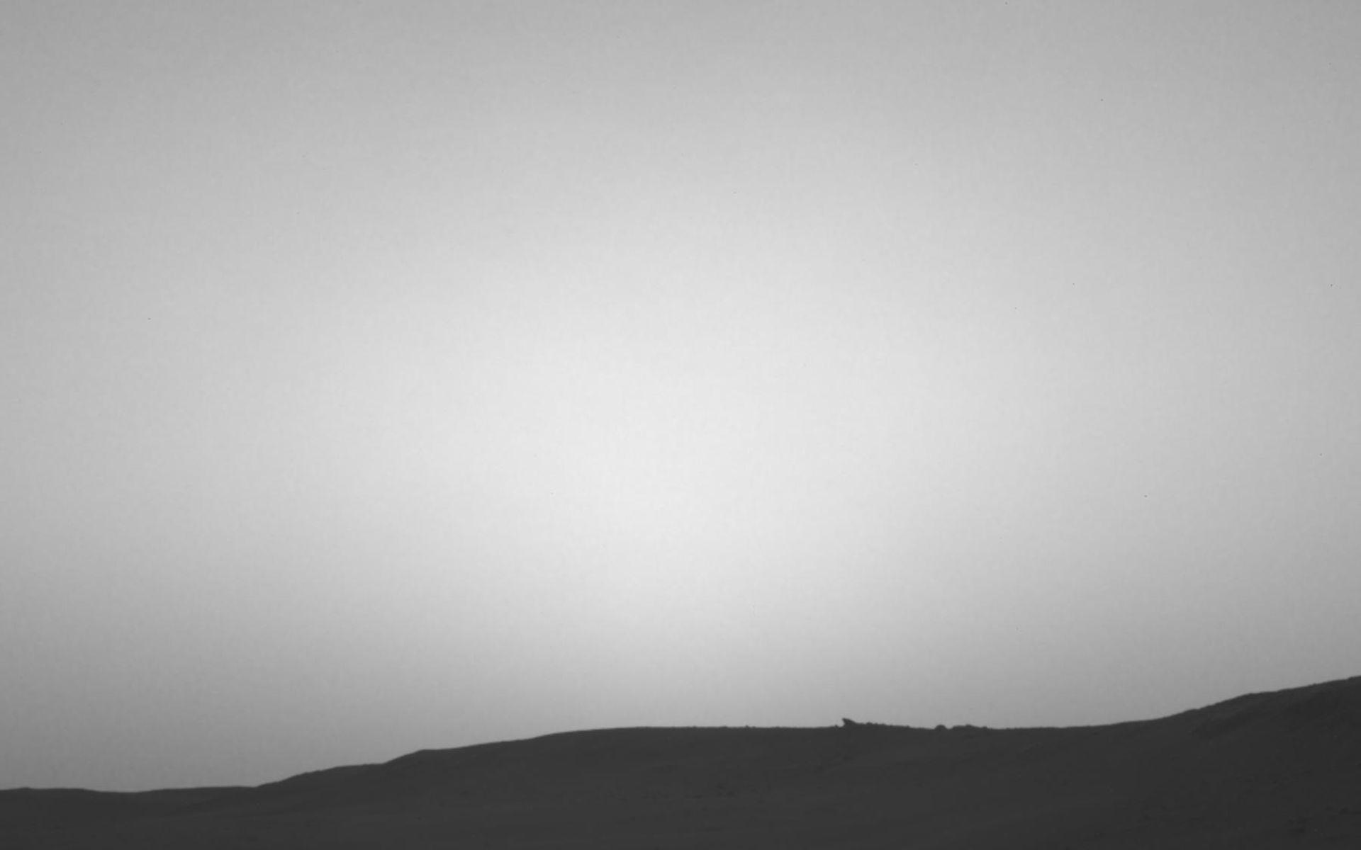 1920x1200 Space Image. Curiosity Observes Sunset Eclipse: Sol 2358
