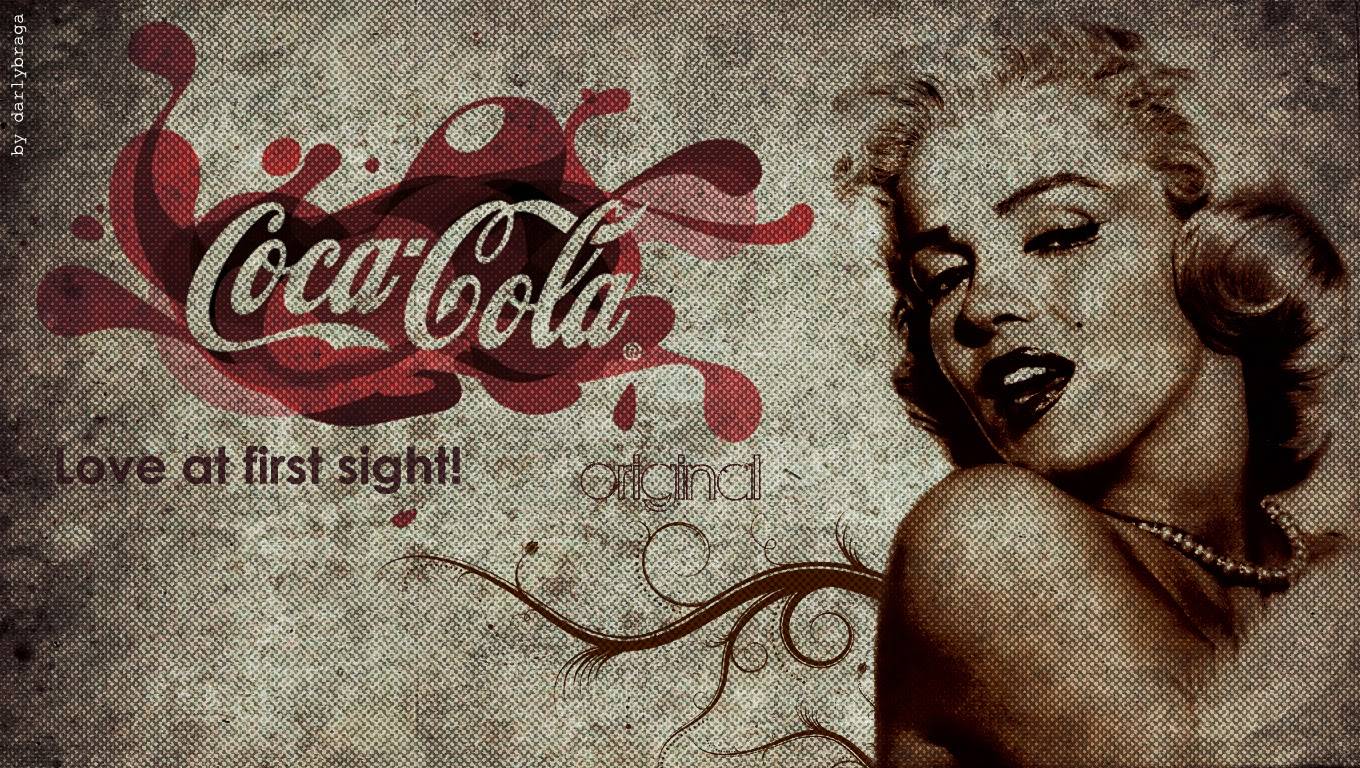 1360x768 Vintage Coca Cola Wallpaper