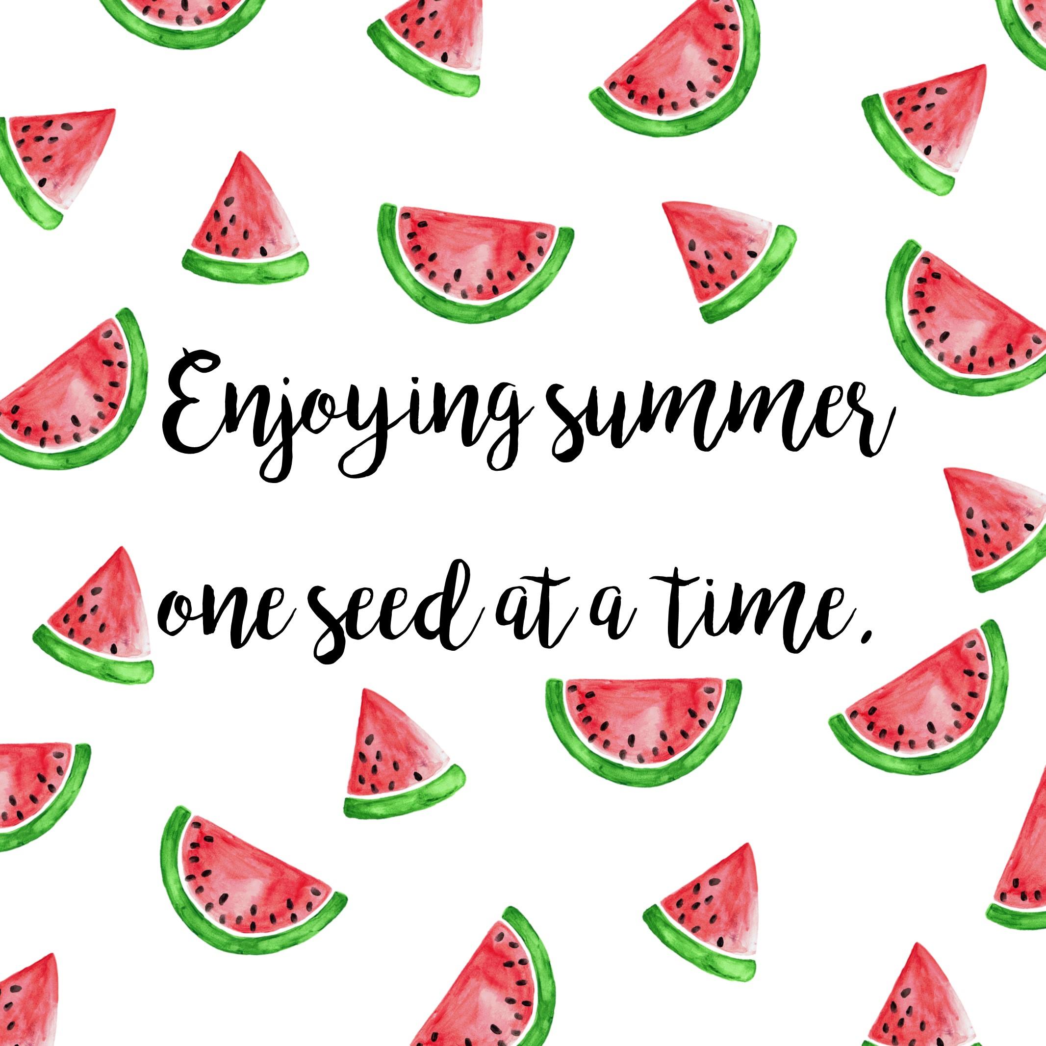 2133x2133 June 2016 Watermelon Wallpaper // Free Download