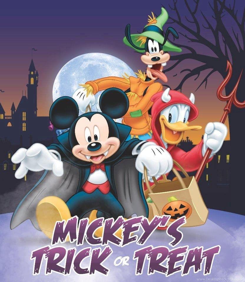 832x960 Mickey Mouse Halloween Wallpaper Wallpaper Zone Desktop Background