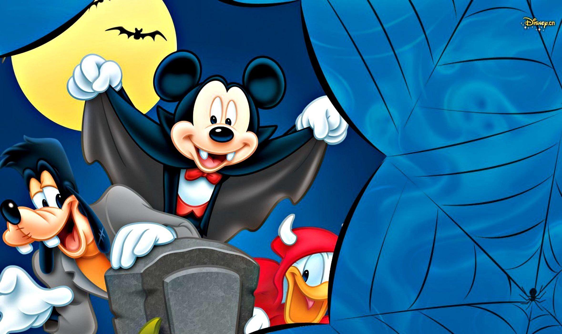 Mickey Mouse Halloween Wallpapers - Top Free Mickey Mouse Halloween ...
