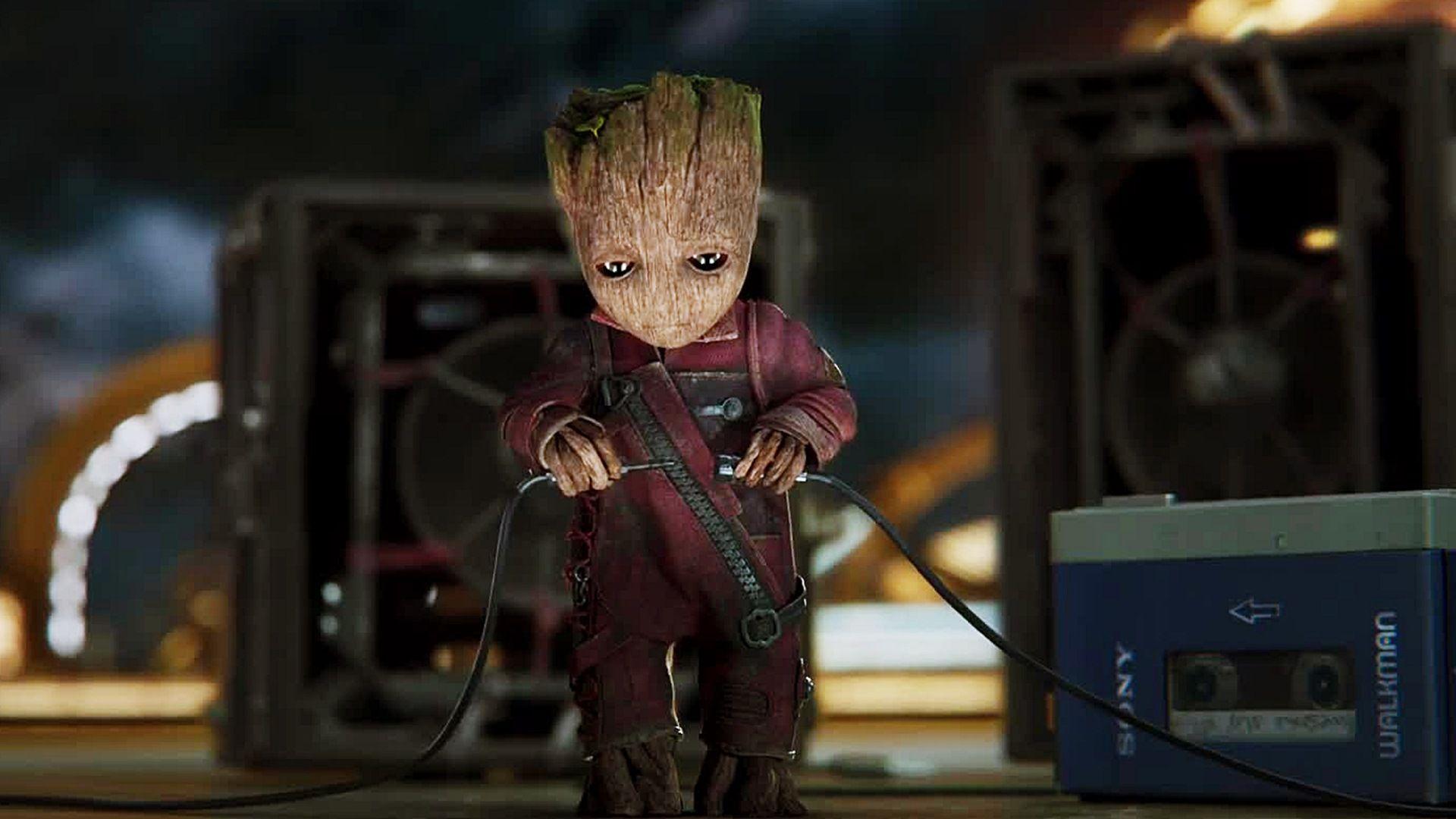 1920x1080 Baby Groot Guardians Of The Galaxy Vol. 2 Wallpaper 13720