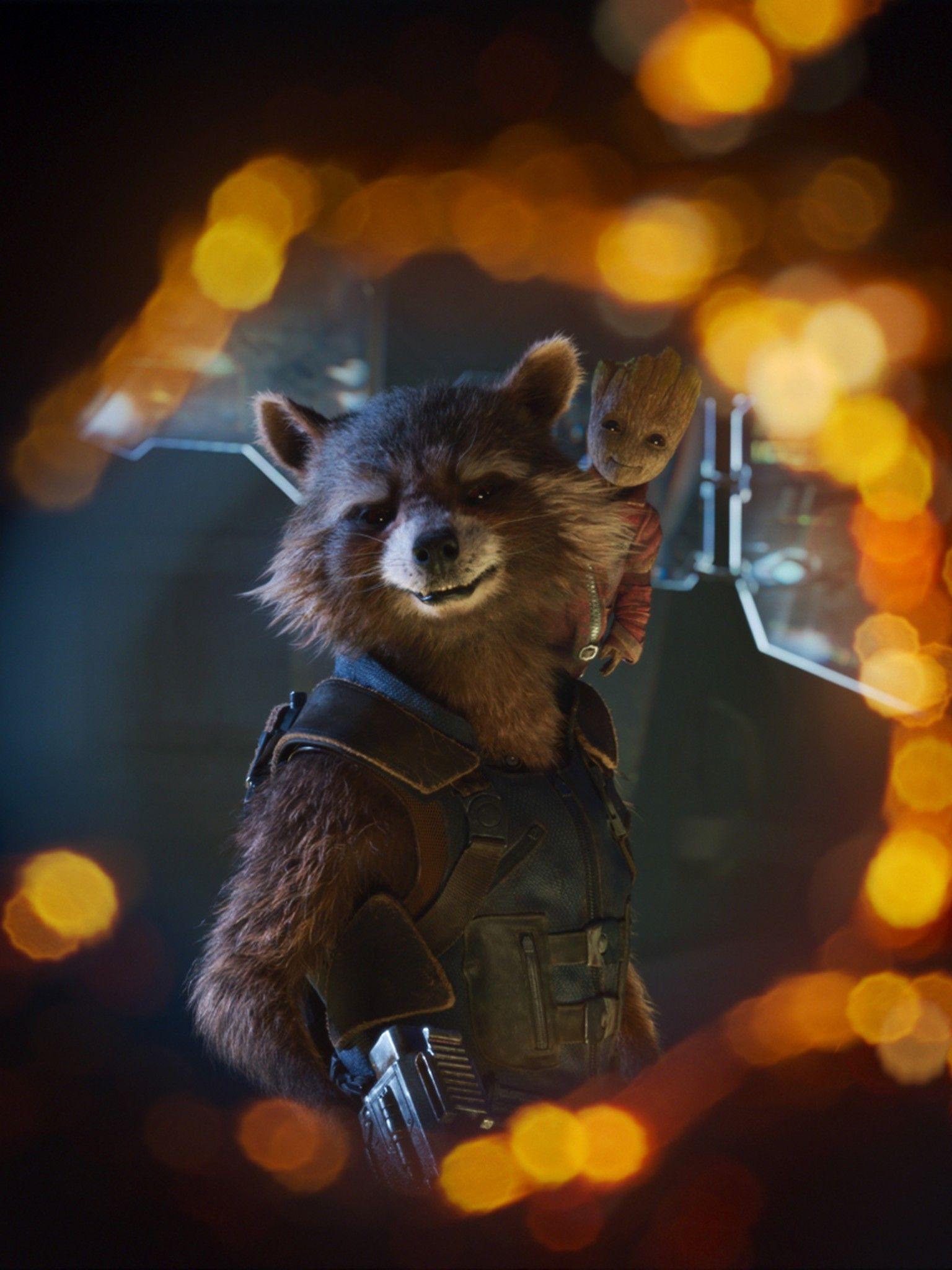 1536x2048 Wallpaper Rocket Raccoon, Baby Groot, Guardians of the Galaxy Vol Movies,. Wallpaper for iPhone, Android, Mobile and Desktop