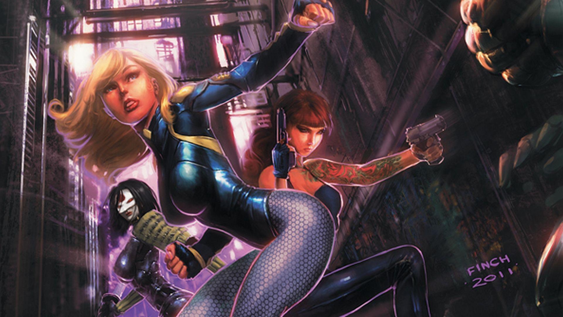 1920x1080 Title Comics Birds Of Prey Black Canary Dc HD Wallpaper