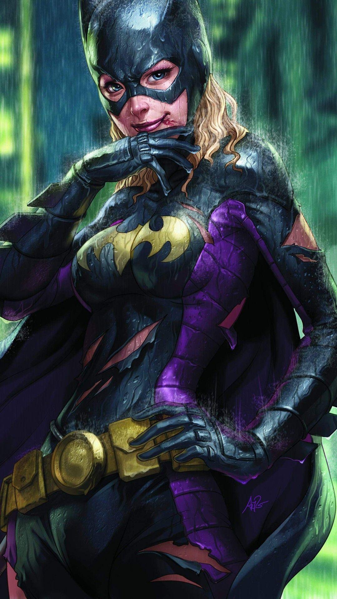 1080x1920 Batgirl Artwork Wallpaper