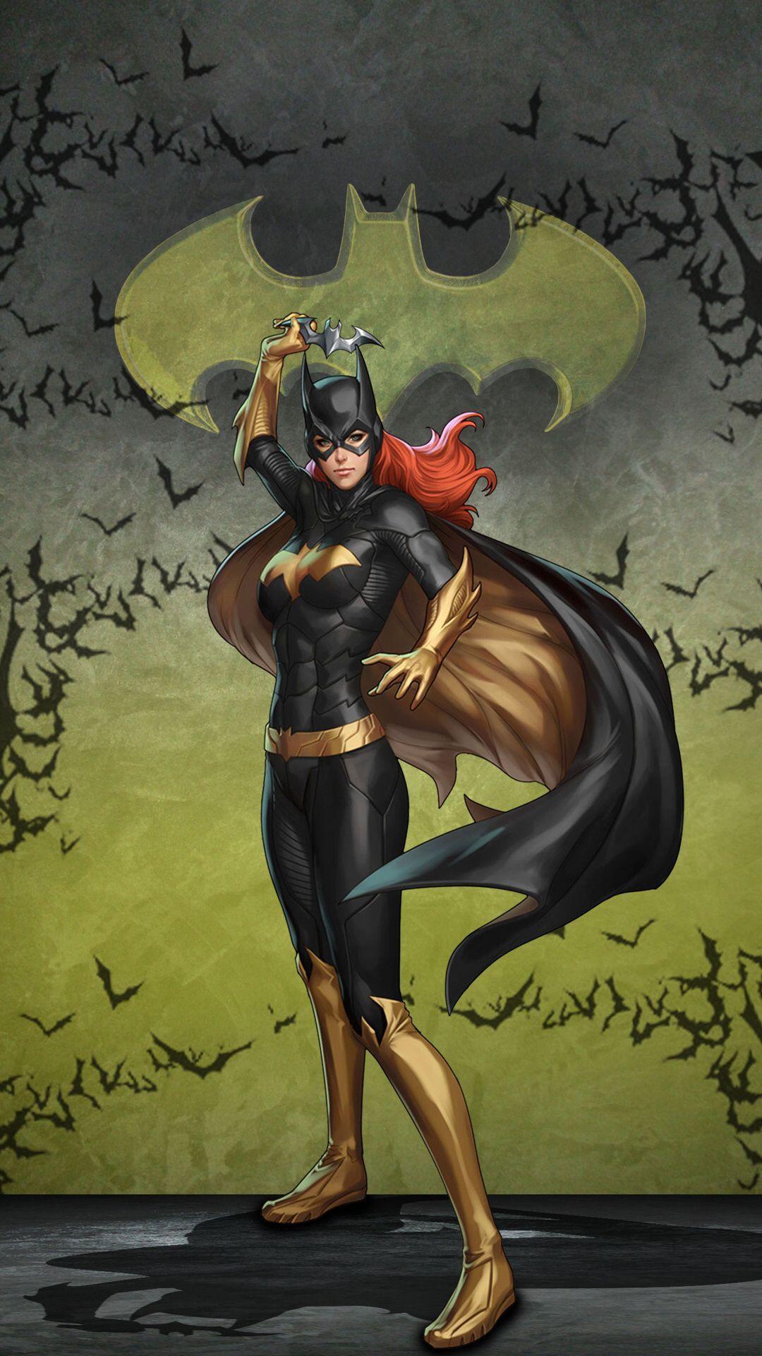 1080x1920 Check out this wallpaper for your iPhone /w10940931?src=ios&v=2.5 via. Superhero art, Comic book heroes, Batgirl