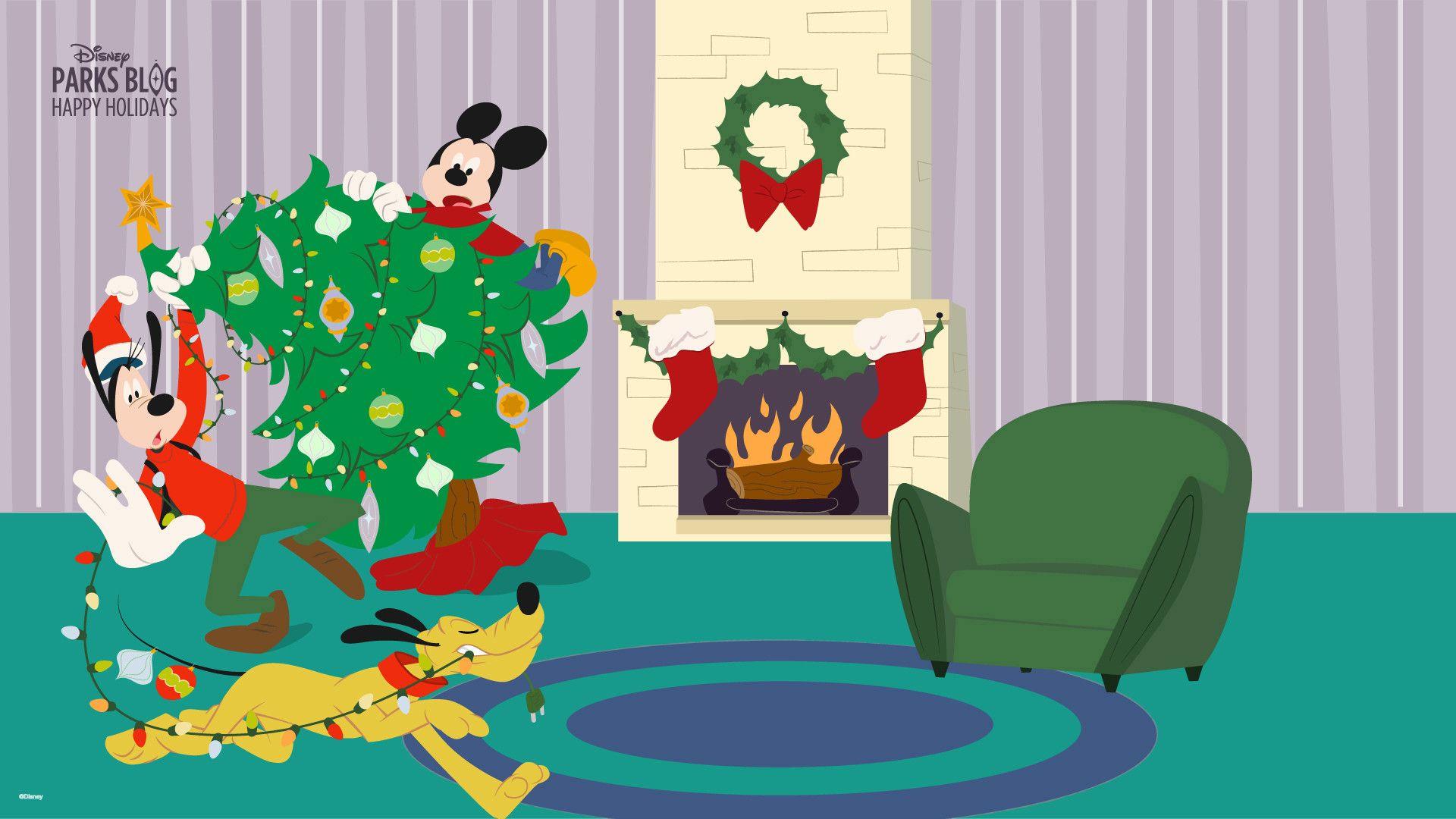 1920x1080 Disney Christmas Wallpaper