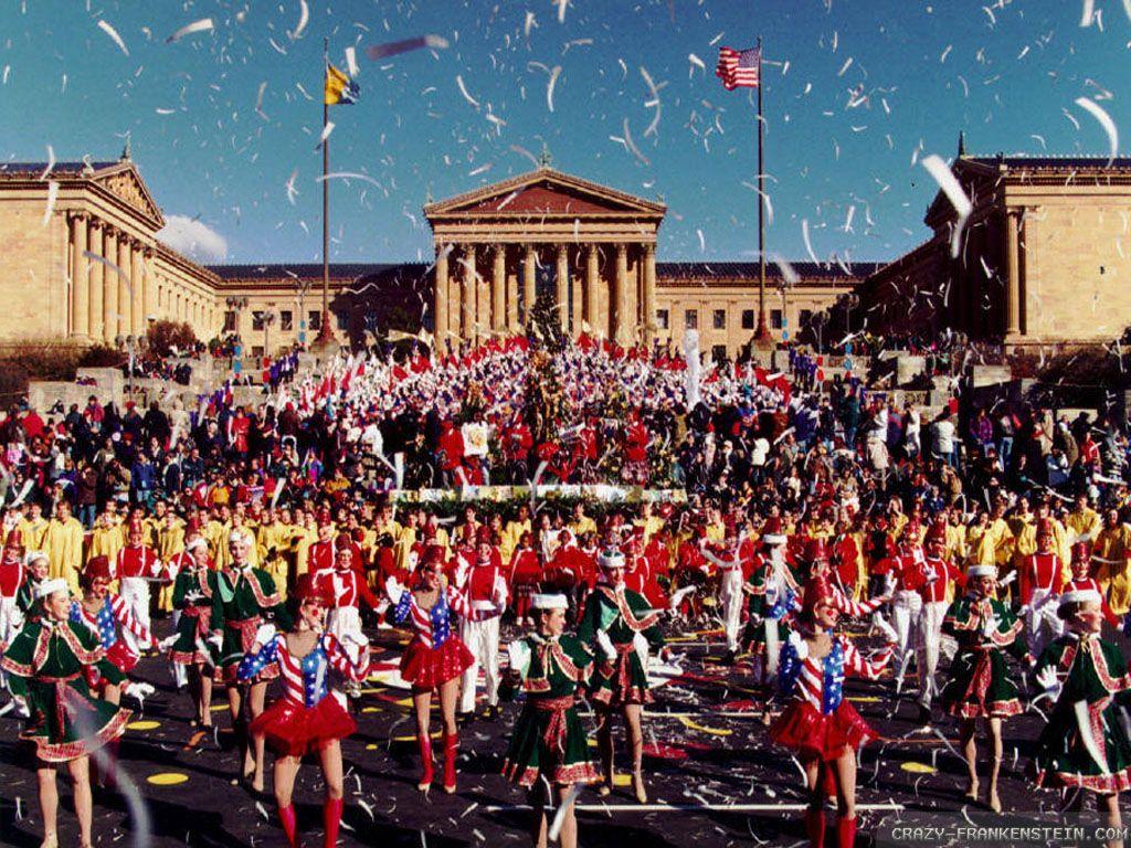 1024x768 Thanksgiving Day Parade wallpaper