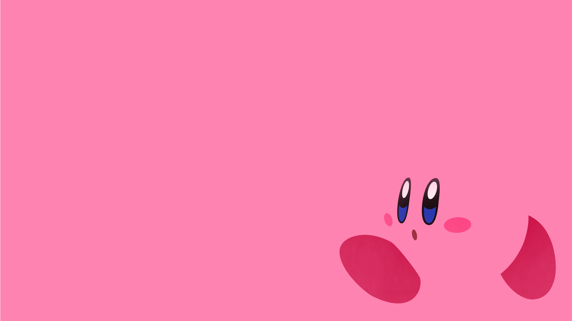 Cute Kirby Flowers Desktop Wallpaper - Cool Kirby Wallpapers 4K