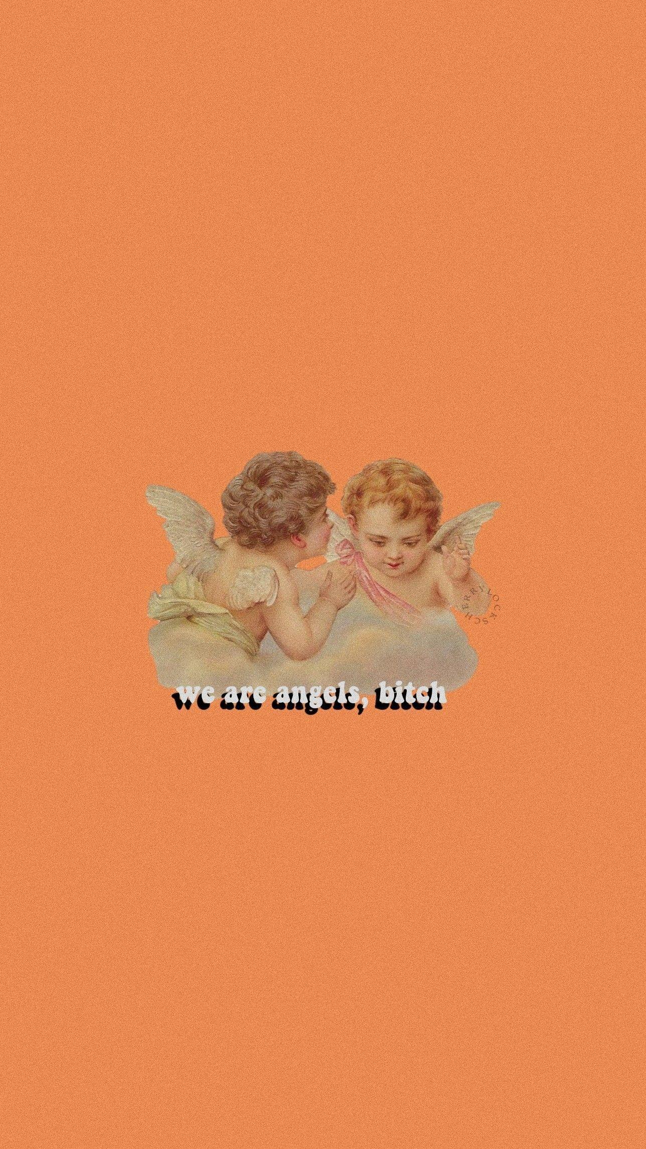 1288x2289 Baby Angel Wallpaper