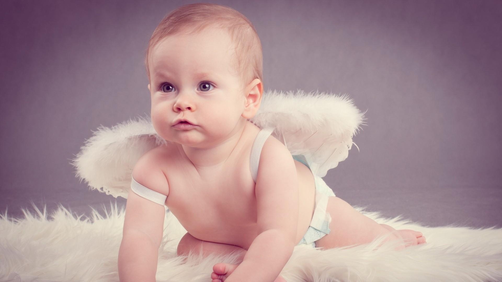 1920x1080 Cute Angel Babies Wallpaper