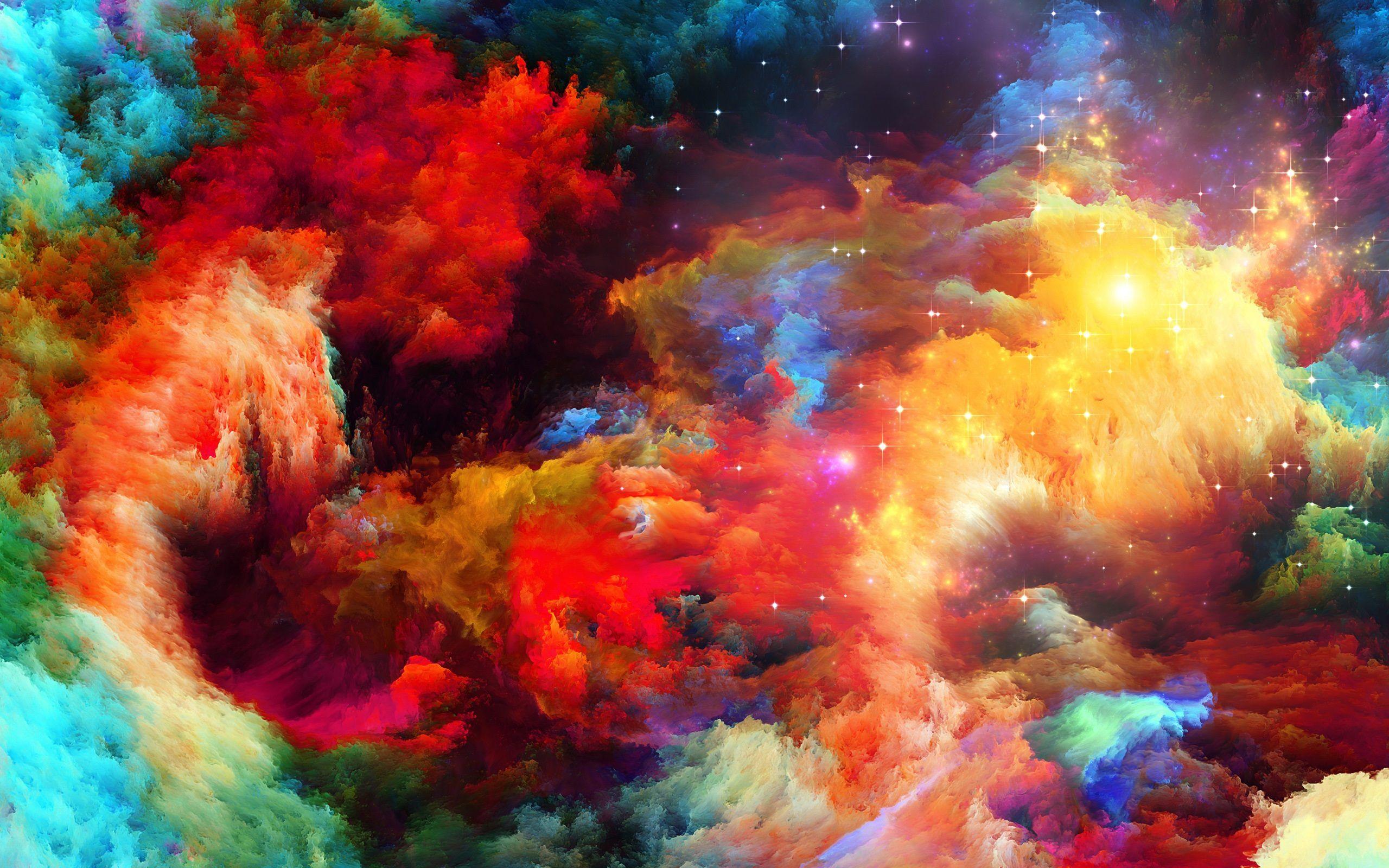 2560x1600 Color Explosion Background Wallpaper