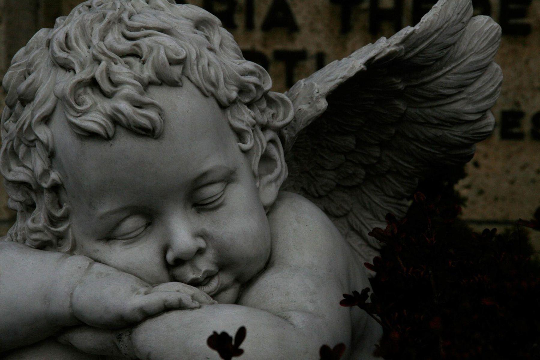 1800x1201 Angel Statues Cherub Photo Of Baby Angels HD Wallpaper