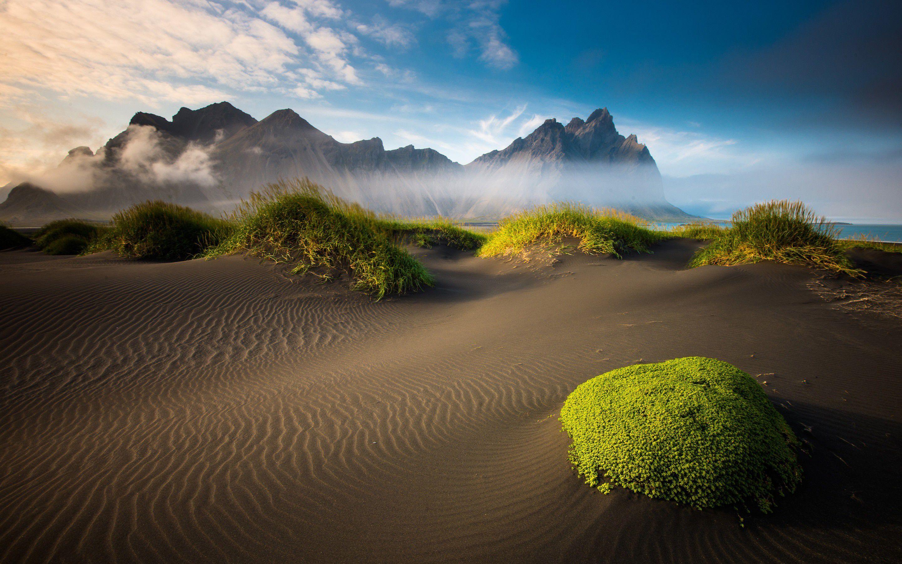2880x1800 Best Icelandic Beach Landscape Wallpaper