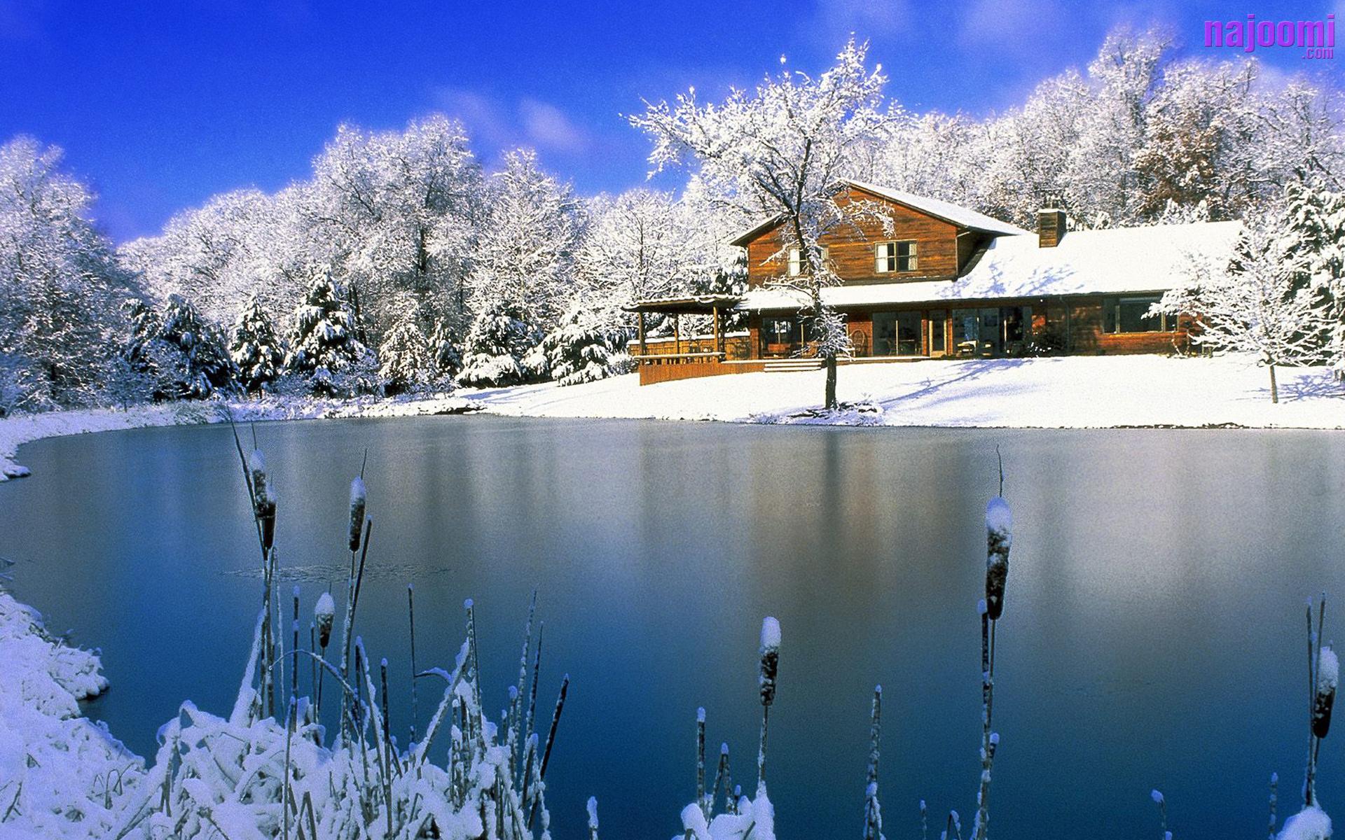 1920x1200 Beautiful, scene, snow, wallpaper, najoomi