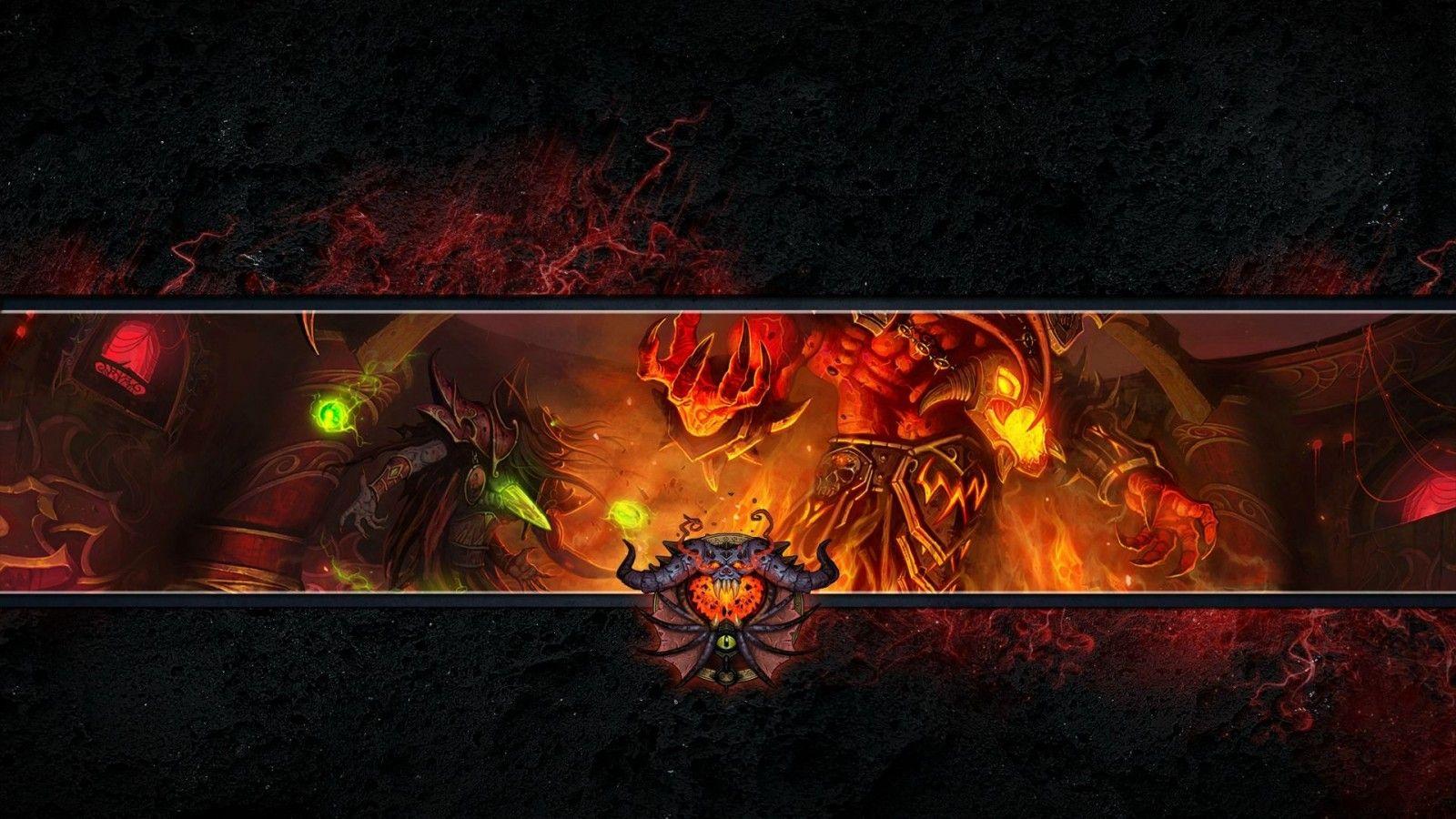 1600x900 video games, World of Warcraft, Warlock, darkness, games, screenshot, computer wallpaper, geological phenomenon. Mocah.org HD Wallpaper