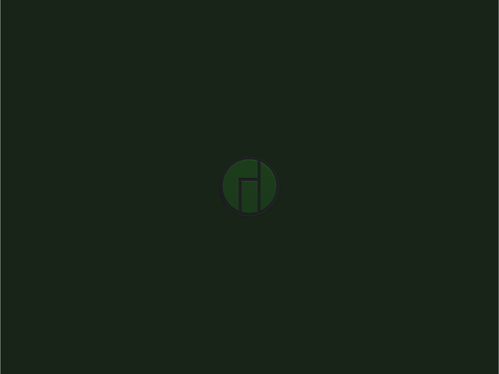 1600x1200 Wallpaper Manjaro Logo Circle