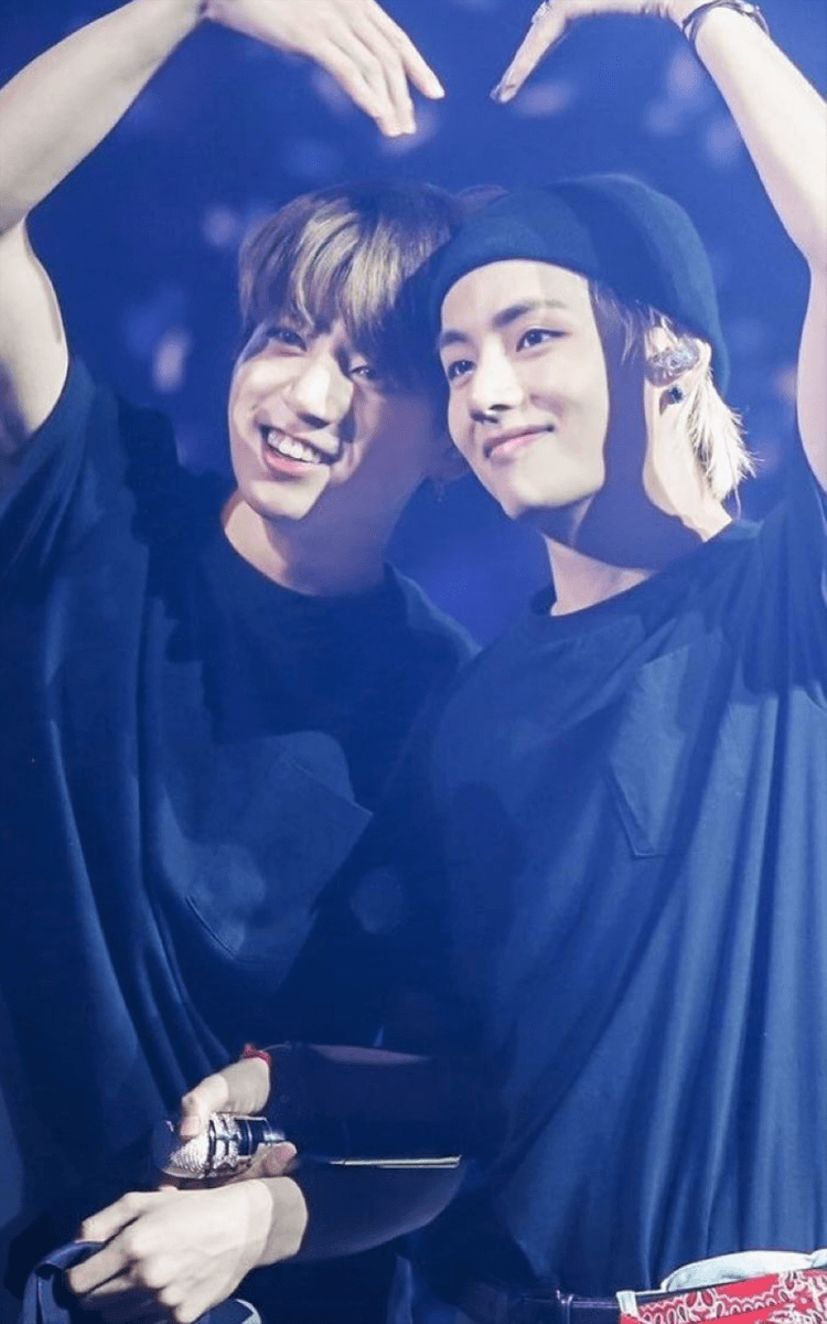750x1200 Taehyung And Jungkook Wallpaper