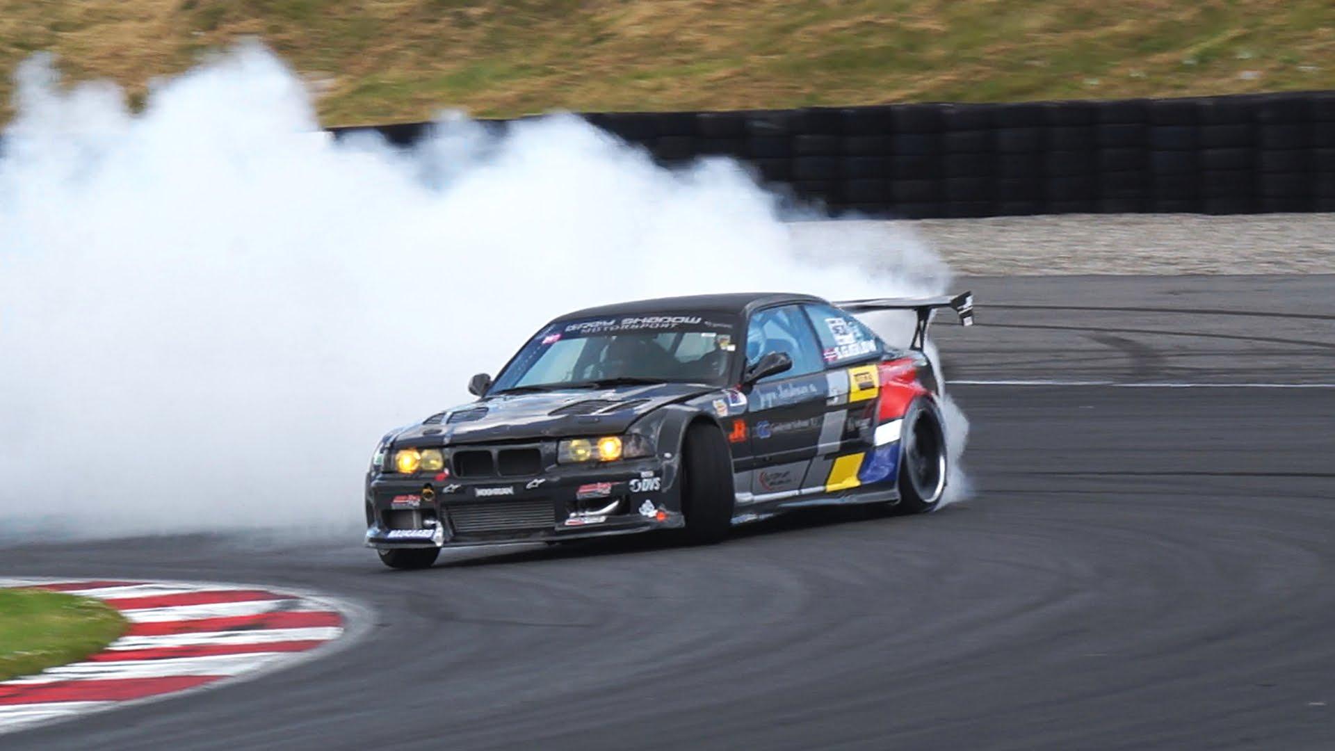 1920x1080 786WHP Audi AAN E36 Drift Machine TEARS UP The Track In Norway!