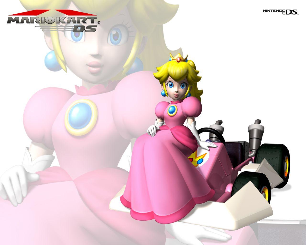 1280x1024 Mario Kart DS Wallpaper