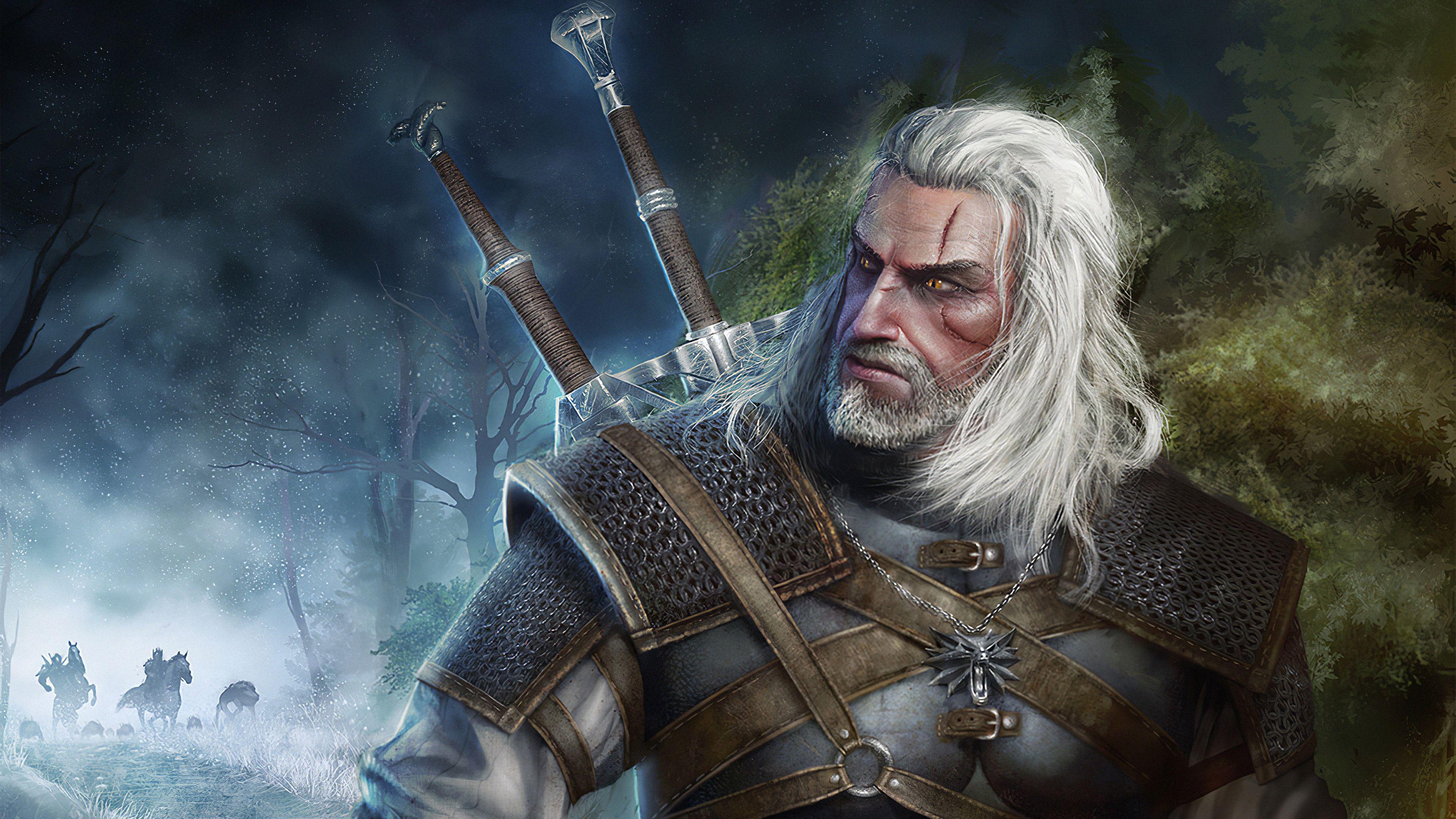 3840x2160 Witcher HD Games, 4k Wallpaper .