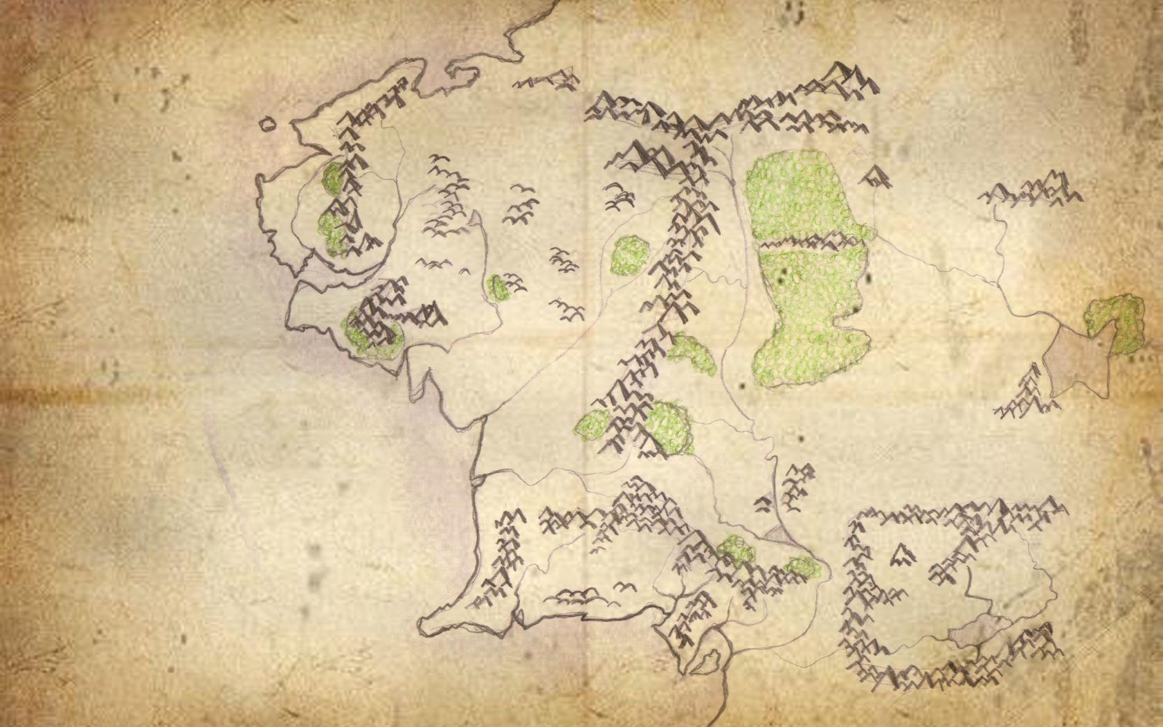 Middle Earth Map Wallpapers - Top Free Middle Earth Map Backgrounds