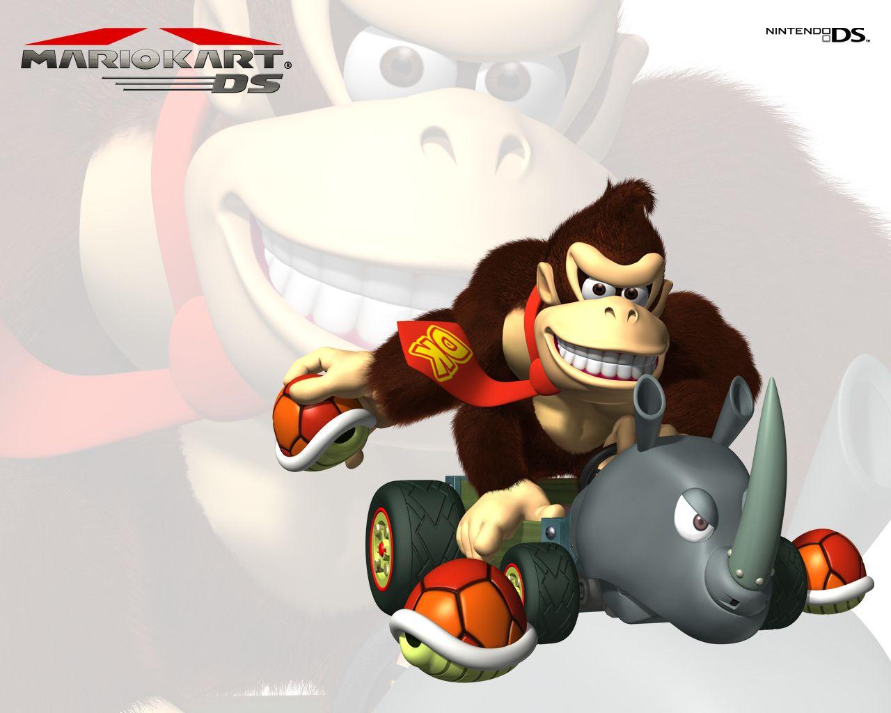 1280x1024 Mario Kart DS fond d'écran fond d'écran