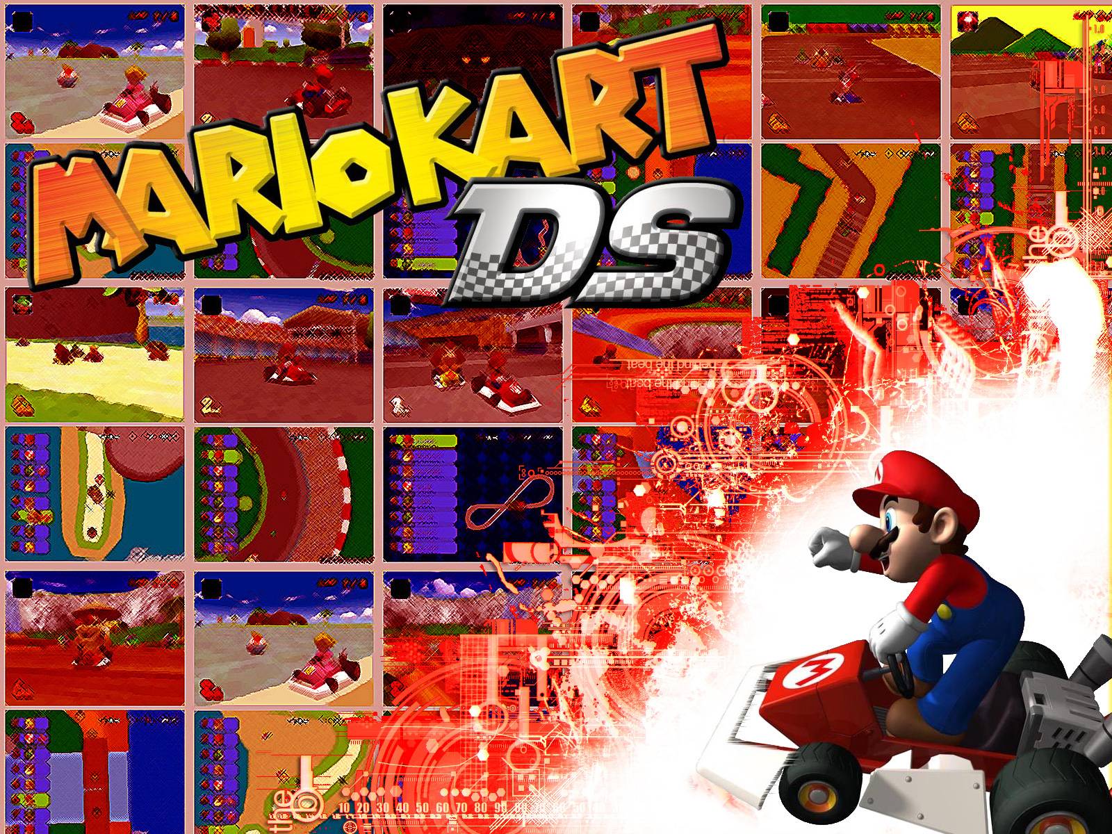 Mario Kart Ds Wallpapers Top Free Mario Kart Ds Backgrounds Wallpaperaccess 