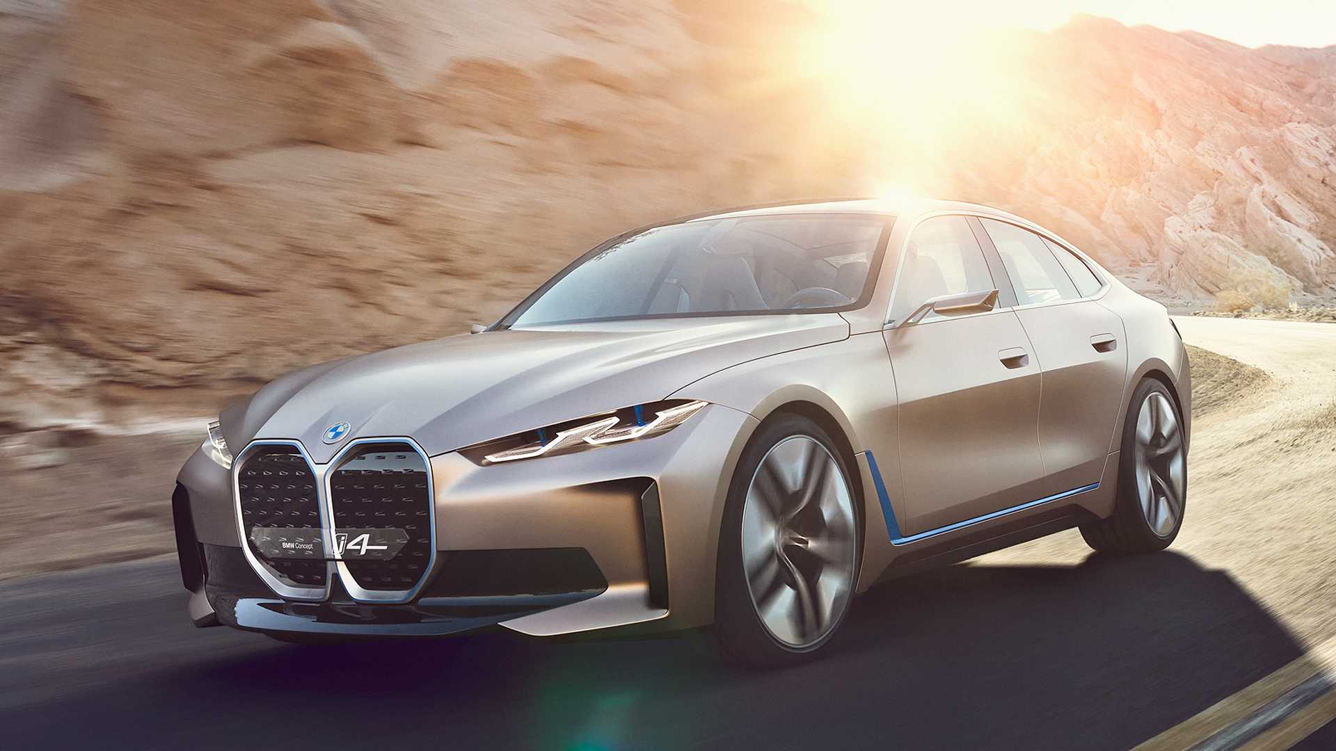 1920x1080 BMW I4 Concept Wallpaper (HD Image)