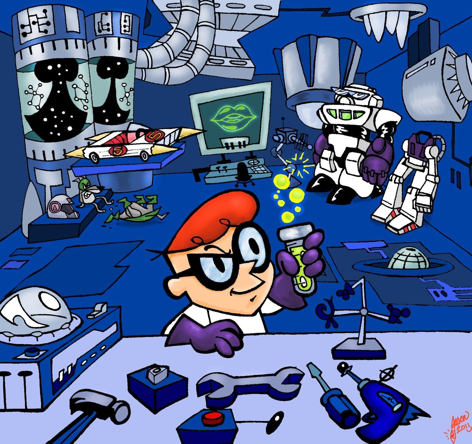 1600x1505 Dexter's Laboratory HD wallpaper