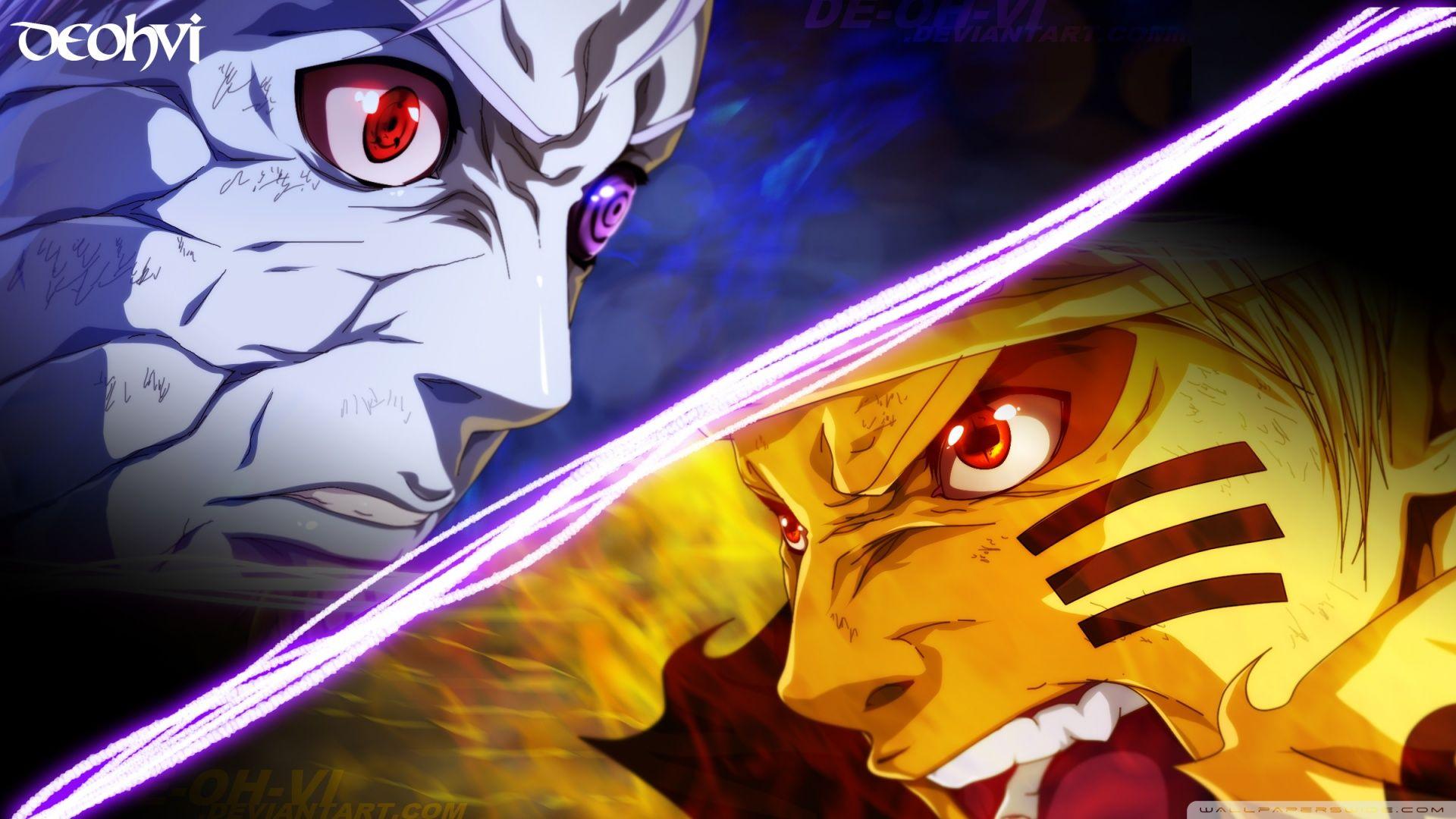1920x1080 Naruto vs Obito Ultra HD Desktop Background Wallpaper for 4K UHD TV : Widescreen & UltraWide Desktop & Laptop : Tablet
