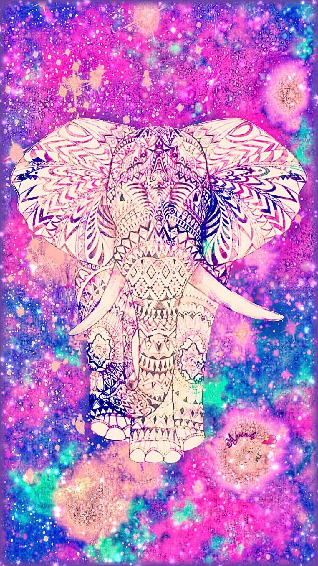 1080x1920 Elephant Mandala Wallpaper