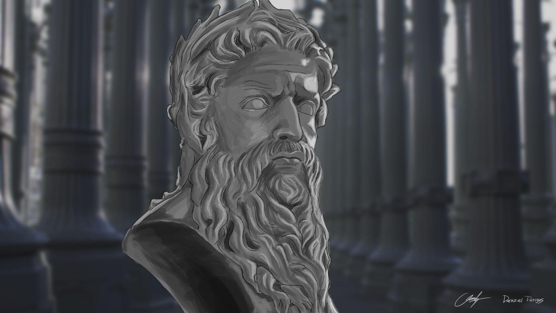 Zeus Statue Wallpapers Top Free Zeus Statue Backgrounds WallpaperAccess