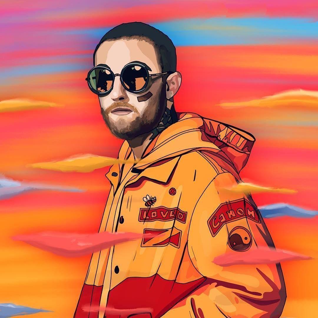 Mac Miller Cartoon Wallpapers - Top Free Mac Miller Cartoon Backgrounds