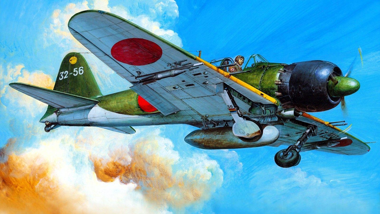 1600x900 Japan, World War II, Zero, Mitsubishi, Airplane, Military, Military Aircraft, Aircraft, Japanese Wallpaper HD / Desktop and Mobile Background