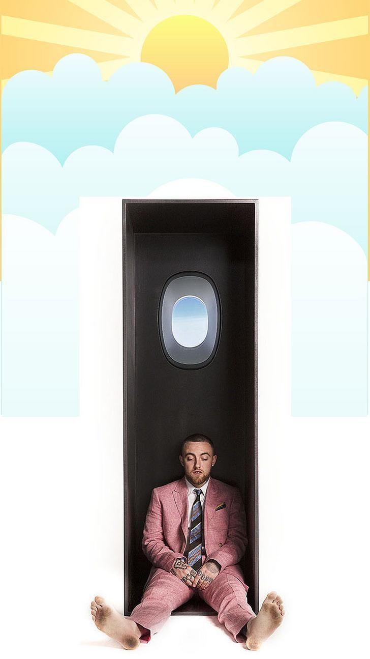 728x1295 Mac Miller iPhone Wallpaper