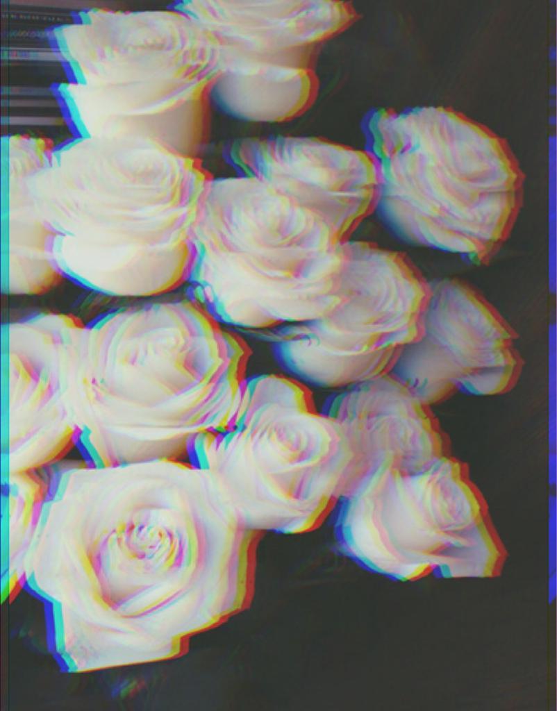802x1024 Hipster Trippy Rose Wallpaper