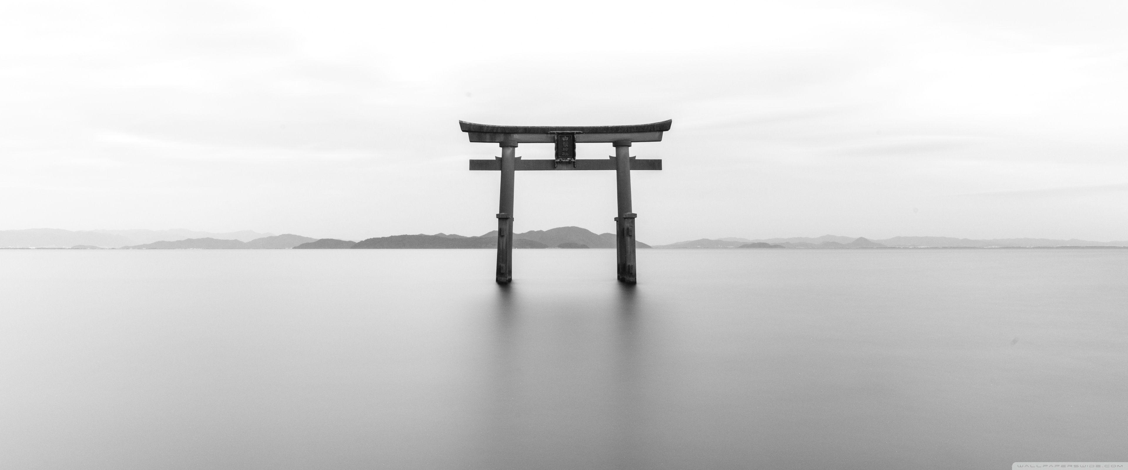 3840x1600 Torii Black and White Ultra HD Desktop Background Wallpaper for 4K UHD TV : Widescreen & UltraWide Desktop & Laptop : Multi Display, Dual & Triple Monitor : Tablet