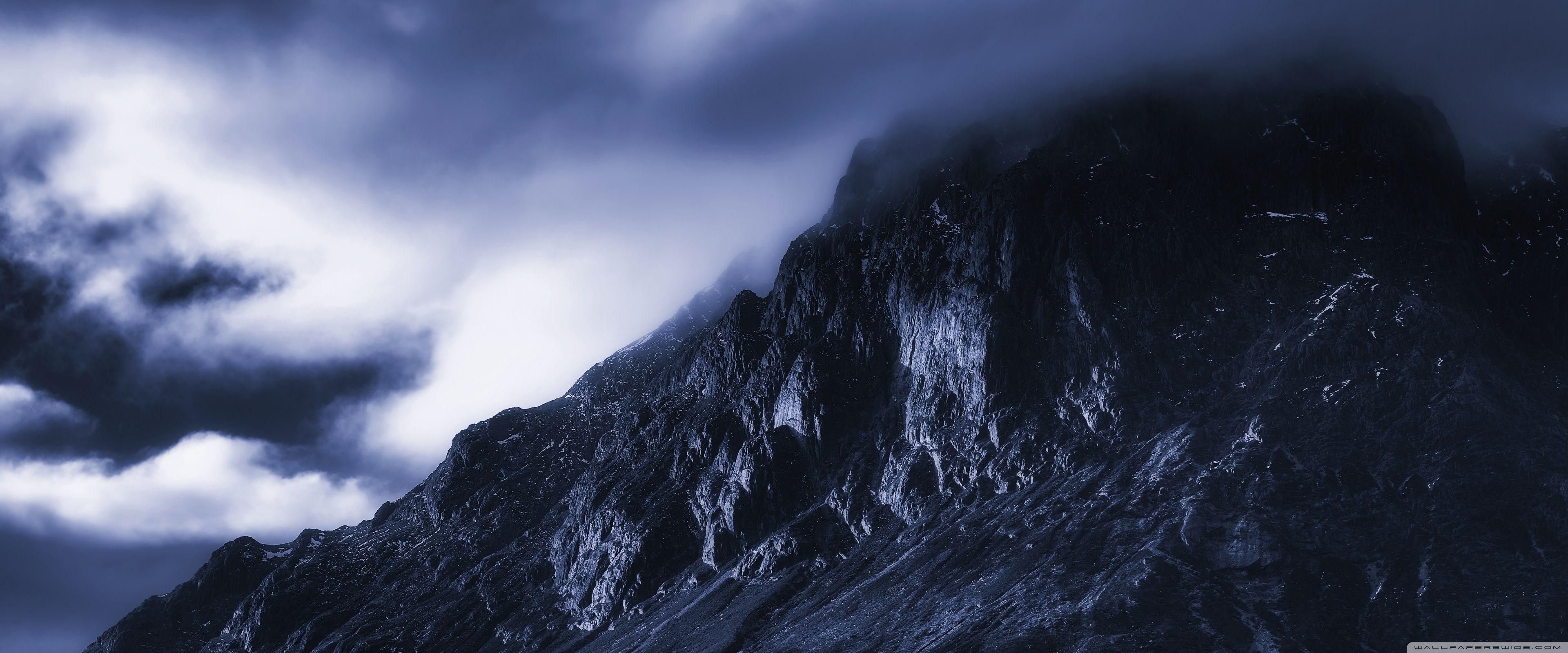 3840x1600 The Dark Mountain Ultra HD Desktop Background Wallpaper for 4K UHD TV : Widescreen & UltraWide Desktop & Laptop : Multi Display, Dual & Triple Monitor : Tablet